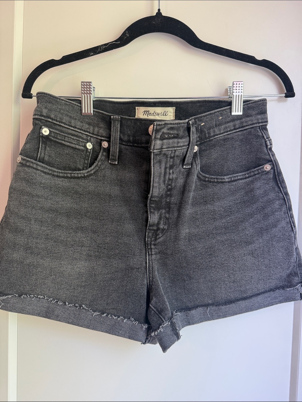 Madewell High Rise Denim Shorts